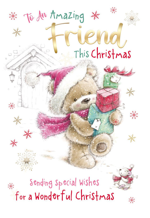 Cherry Orchard 'To An Amazing Friend' Christmas Card