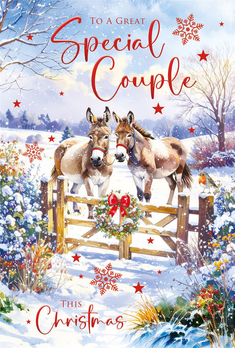 Cherry Orchard 'To A Great Special Couple' Christmas Card