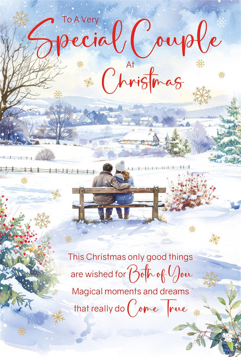 Cherry Orchard 'To A Very Special Couple' Christmas Card