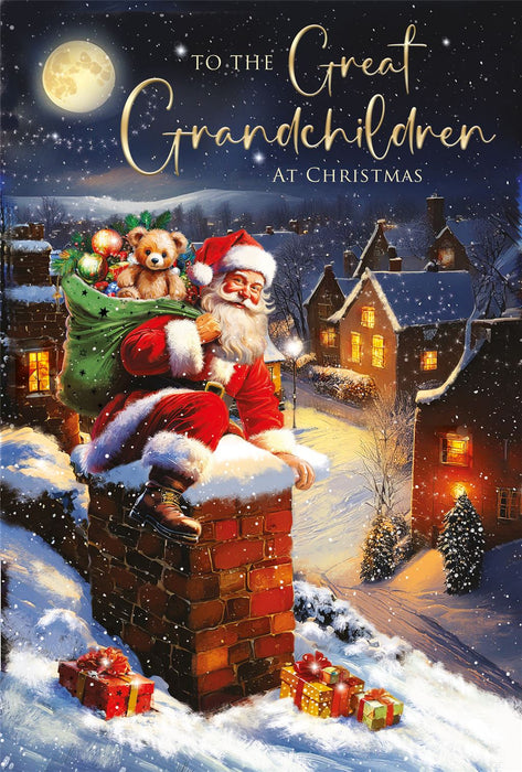 Cherry Orchard 'To The Great Grandchildren' Christmas Card