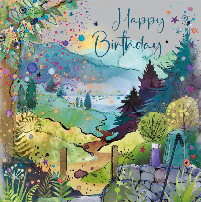 Cherry Orchard 'Happy Birthday' Birthday Card