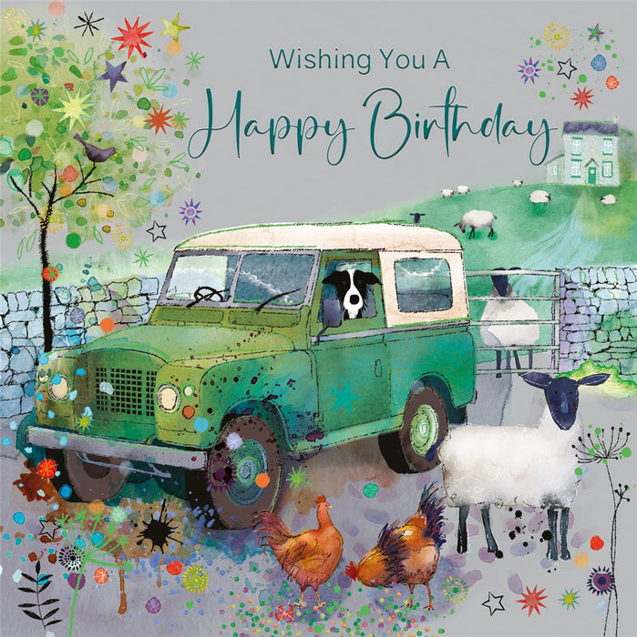 Cherry Orchard 'Wishing You A Happy Birthday' Birthday Card