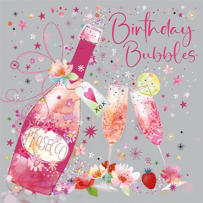 Cherry Orchard 'Birthday Bubbles' Birthday Card