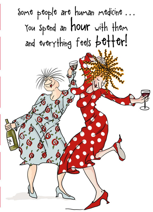 Cherry Orchard 'Some People Are Human' Open Humour Card