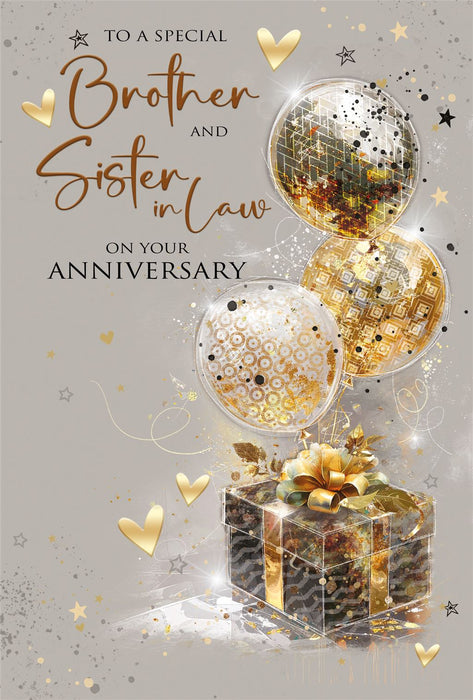 Cherry Orchard 'To A Special Brother & Sister In Law' Anniversary Card