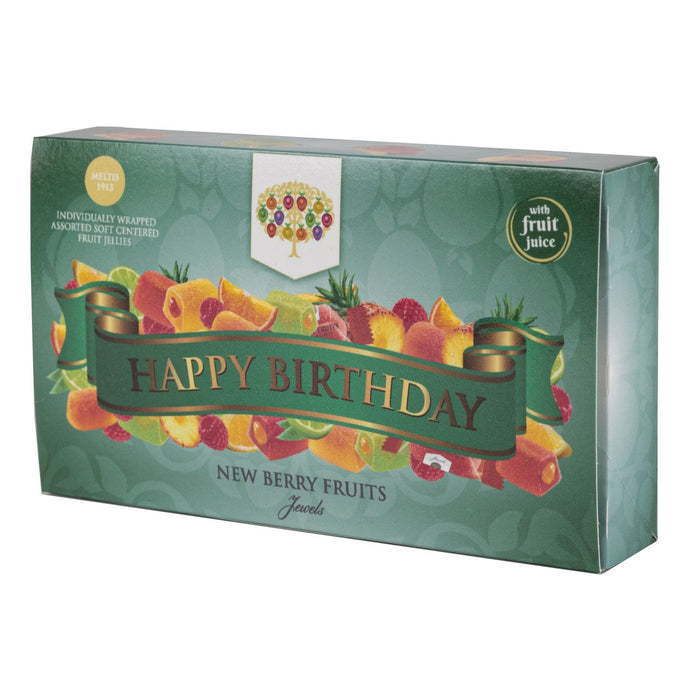 New Berry Fruits Jewels in Happy Birthday Gift Carton 130g