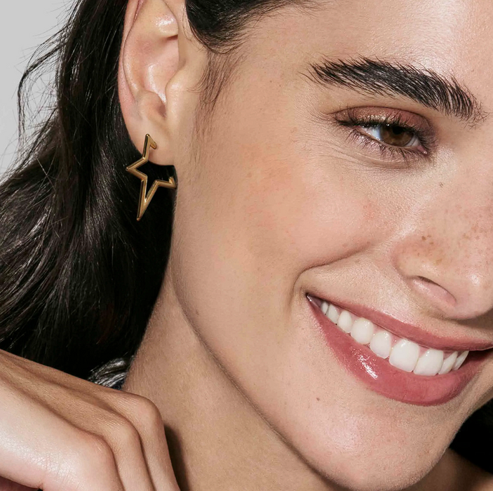 Nomination Ecclettica Star Steel Earrings