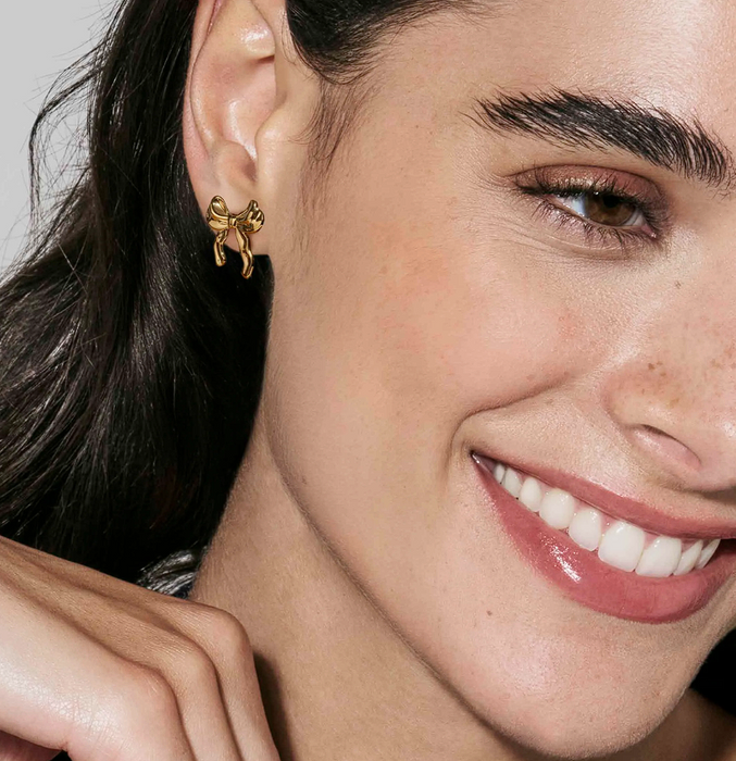 Nomination Ecclettica Bow Steel Earrings