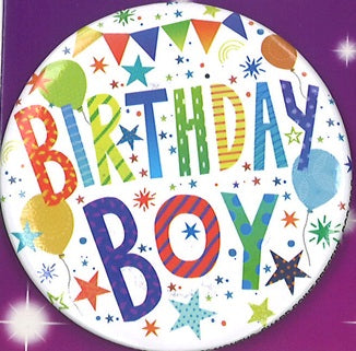 Jackson's Birthday Boy Birthday Badge