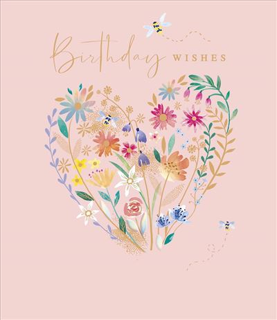 UKG 'Butterfly Garden Birthday Wishes' Birthday Card