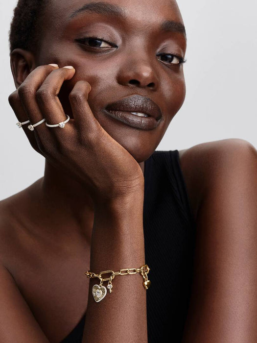 Pandora Key Mini Dangle Charm 14k Gold Plating