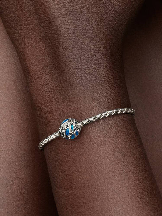 Pandora Openwork Swimming Fish Charm Sterling silver