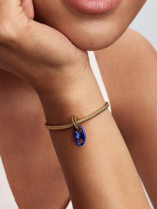 Pandora Mariner Link Dangle Charm 14k Gold Plating
