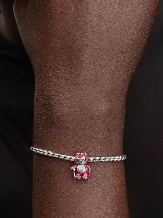 Pandora Disney Pixar Villains Lotso Bear Scented Charm Sterling Silver