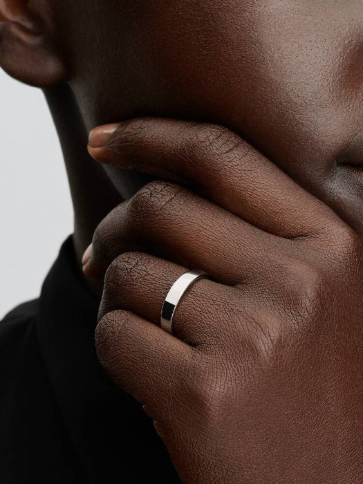 Pandora Engravable Classic Band Ring Sterling Silver