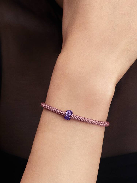 Pandora Purple Infinity Mini Charm Sterling Silver