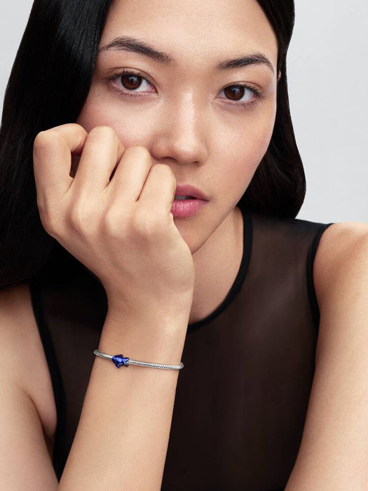 Pandora Blue Fish Mini Charm Sterling Silver