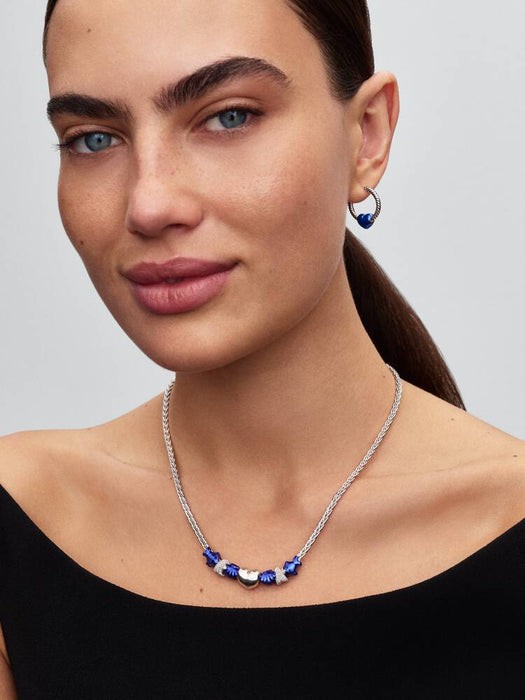Pandora Blue Heart Mini Charm Sterling Silver