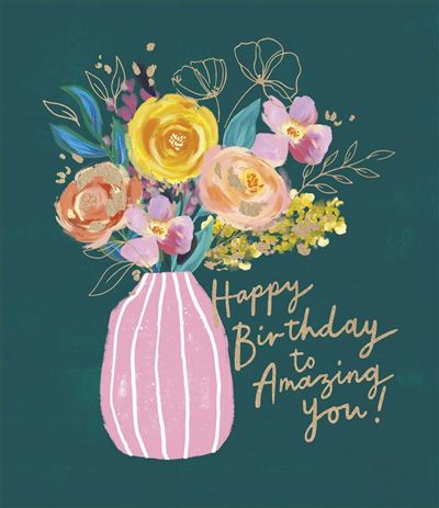 UKG 'Happy Birthday To Amazing You' Birthday Card