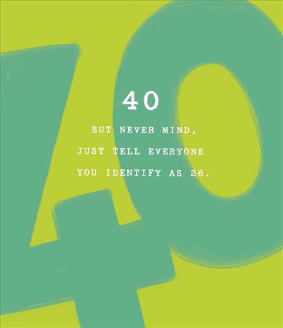 UKG '40 But Never Mind ..' Birthday Card