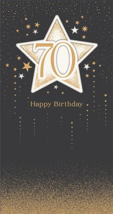 UKG '70 Happy Birthday' Birthday Card