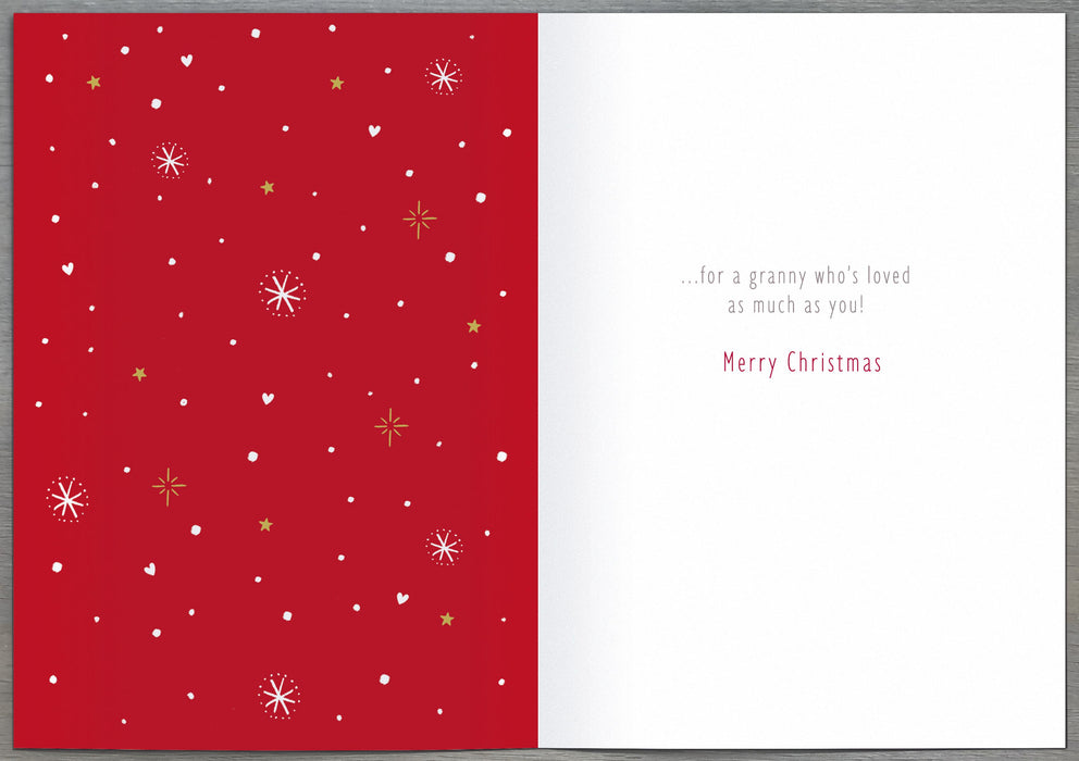 UKG 'For A Lovely Granny' Christmas Card