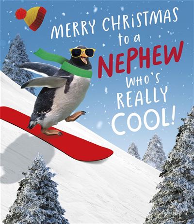 UKG 'Merry Christmas To A Nephew' Christmas Card