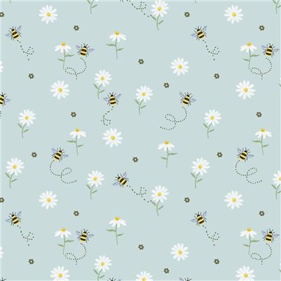 UKG Ditsy Floral Tear Strip Rollwrap 2M