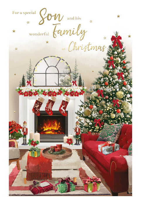 ICG For A Special Son and his Wonderful Family at Christmas Card