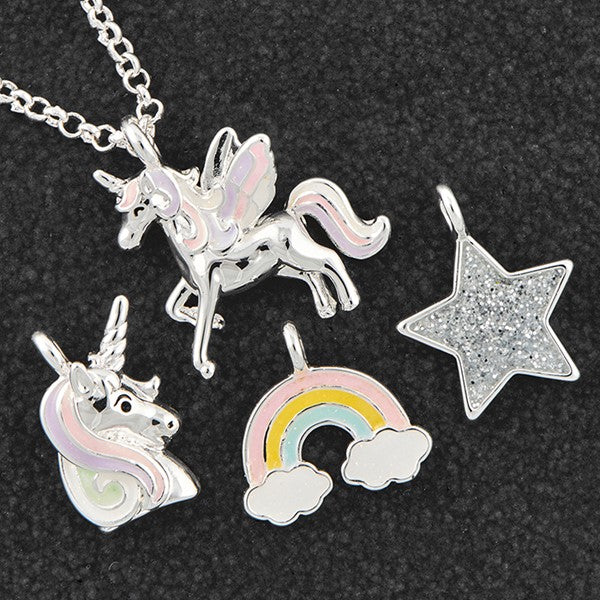 Equilibrium Silver Plated Make Your Own Mystical Silver Plated Necklace