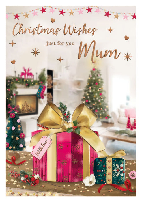ICG Christmas Wishes Just For You Mum Card