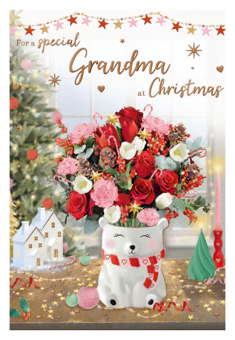 ICG For A Special Grandma at Christmas Card
