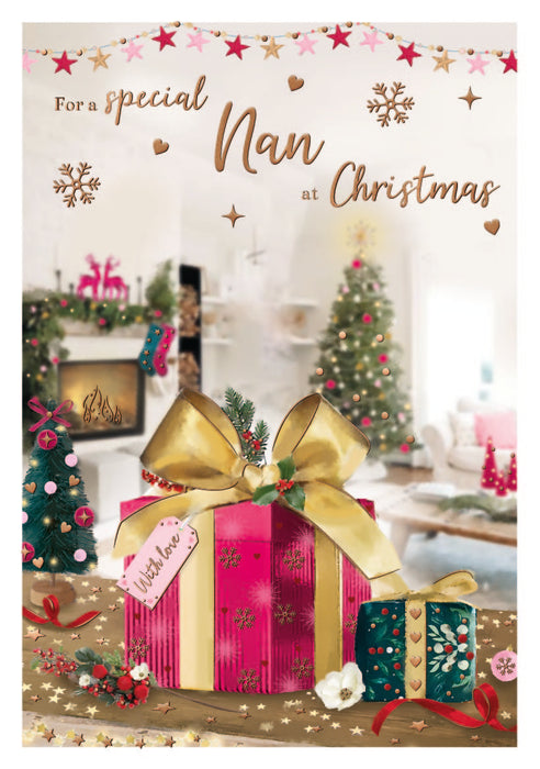 ICG For A Special Nan at Christmas Card