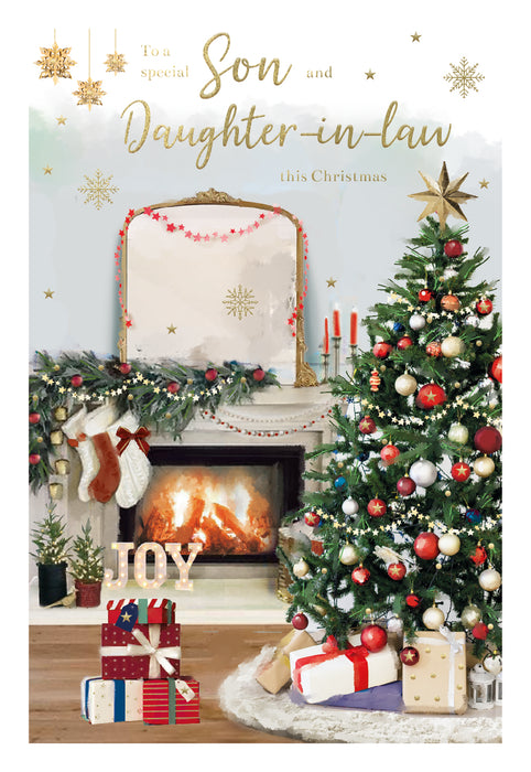 ICG To A Special Son and Daughter-in-law this Christmas Card