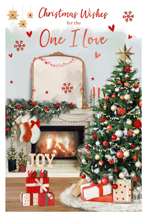 ICG Christmas Wishes For The One I Love Card