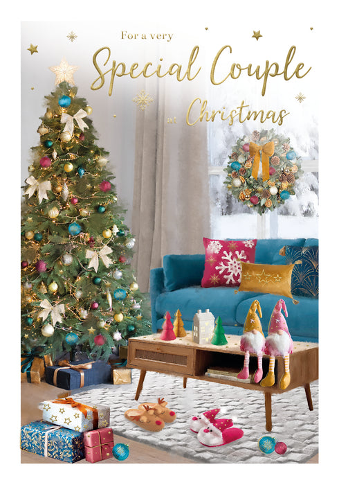 ICG For A Very Special Couple at Christmas - Tree Card