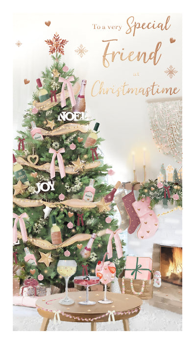 ICG To A Very Special Friend at Christmastime Card