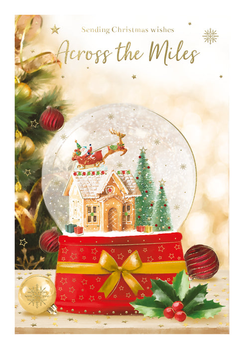 ICG Sending Christmas Wishes Across The Miles Card