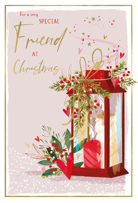ICG For A Very Special Friend at Christmas Card
