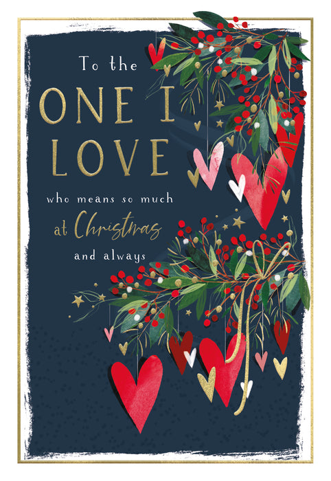 ICG To The One I Love Who Means So Much Christmas Card