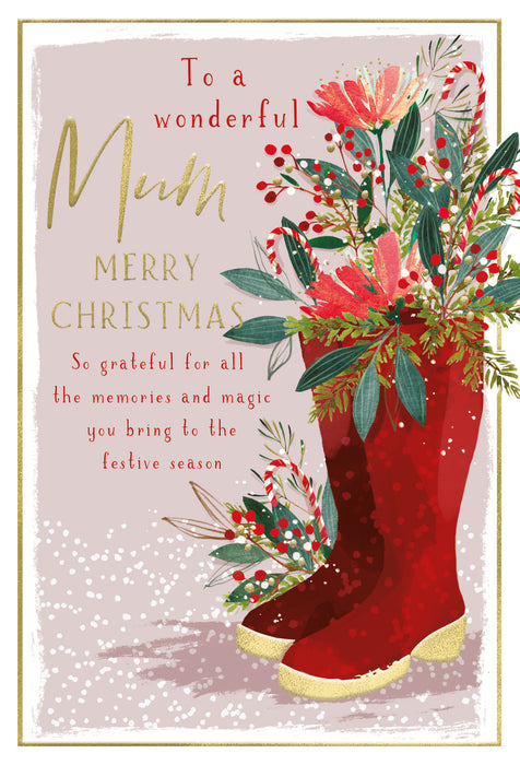 ICG To A Wonderful Mum Merry Christmas Card