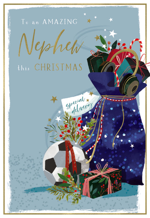 ICG 'To An Amazing Nephew' Christmas Card