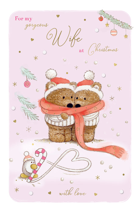 ICG For My Gorgeous Wife at Christmas Card
