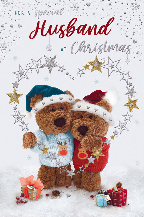 ICG For A Special Husband at Christmas Card