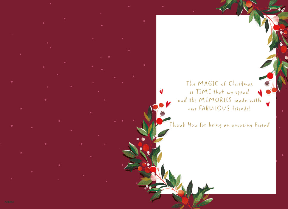 ICG 'For A Special Friend At Christmas' Christmas Card