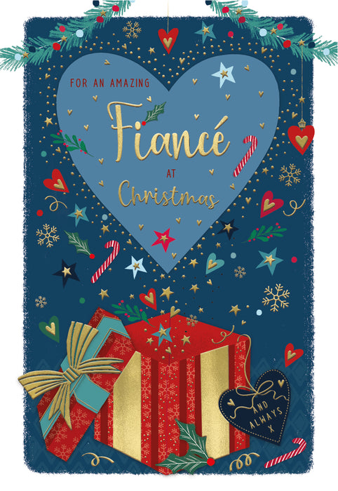ICG For An Amazing Fiance at Christmas Card