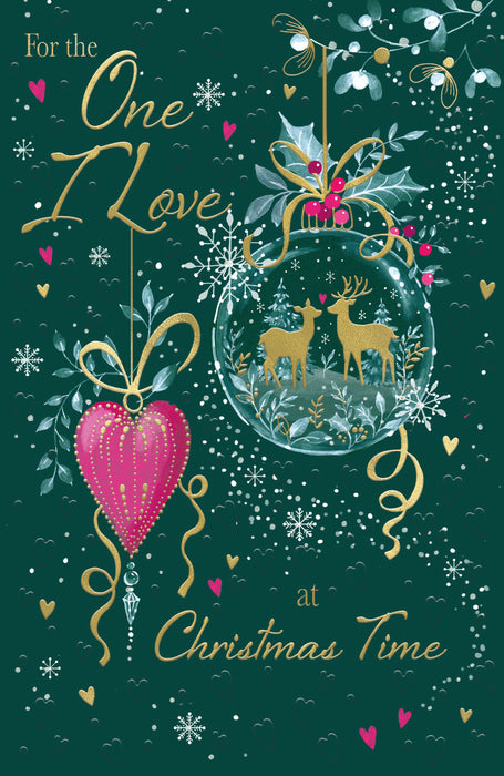 ICG For The One I Love at Christmas Time Card