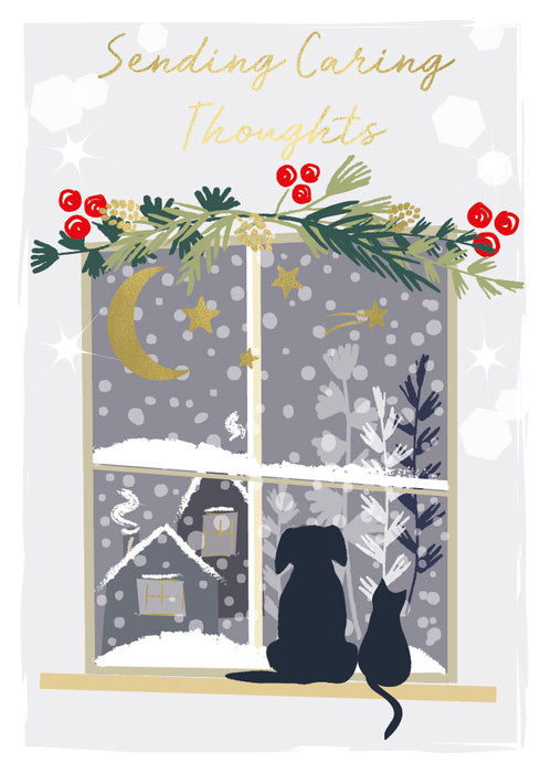 ICG Sending Caring Thoughts Christmas Card
