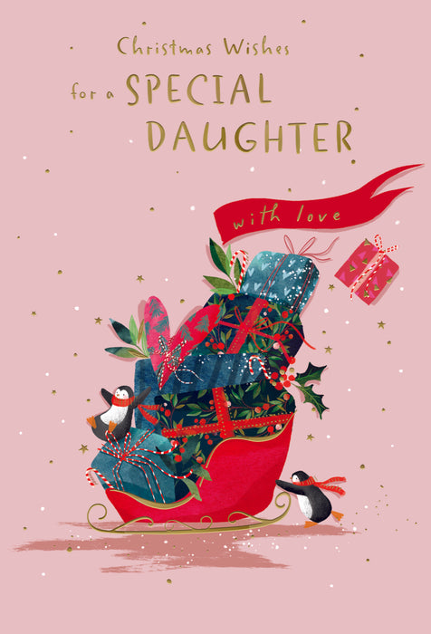 ICG Christmas Wishes For A Special Daughter Card