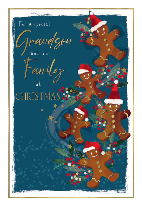 ICG For A Special Grandson and his Family at Christmas Card